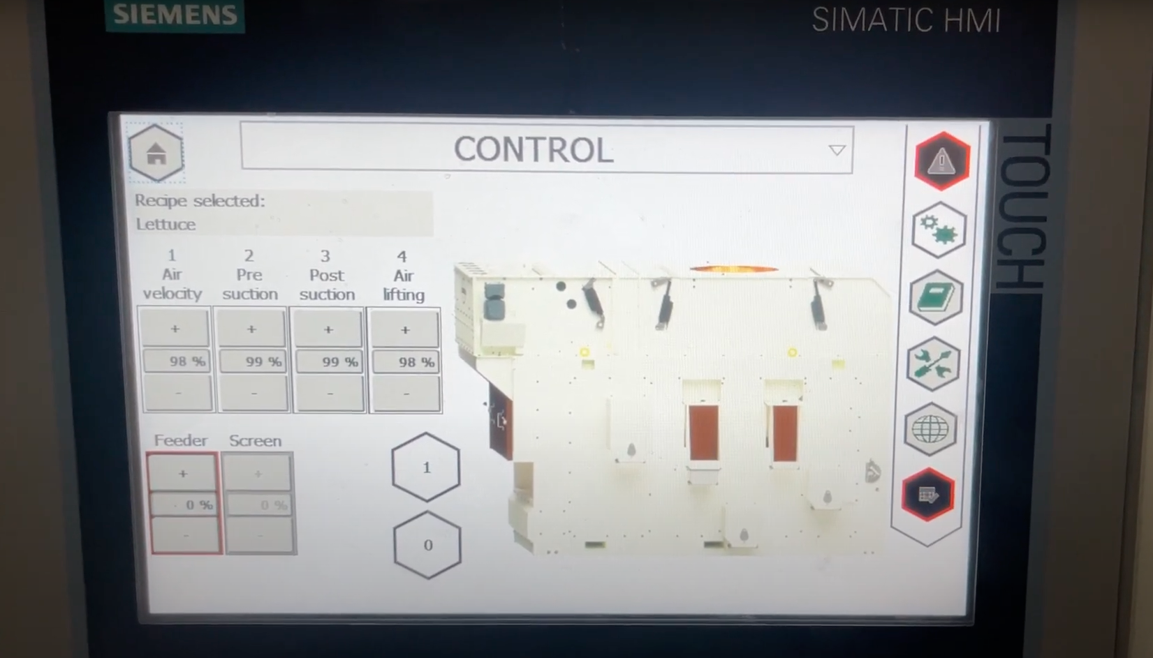Cimbria Delta HMI Control Overview