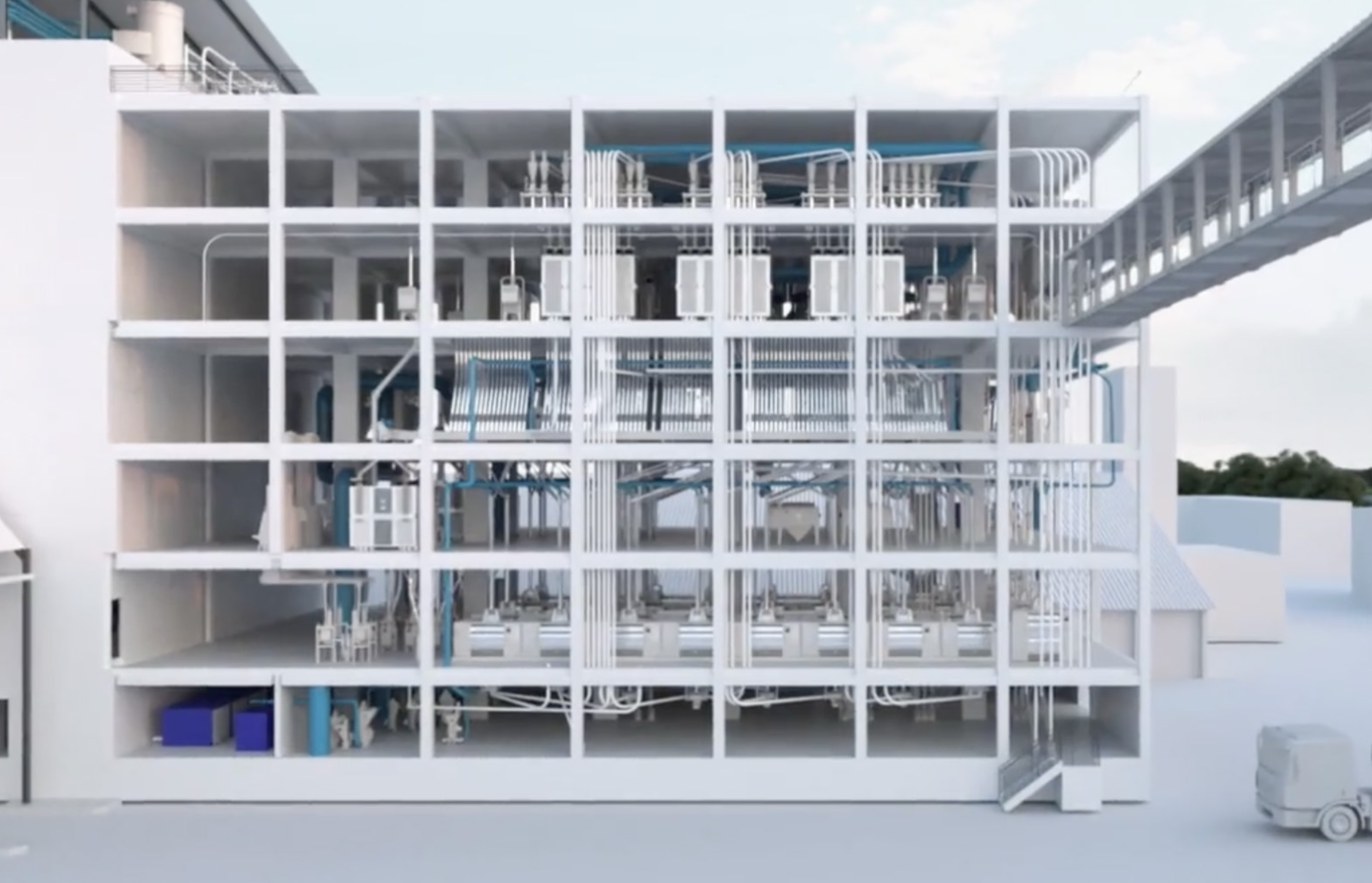 Flour Milling Processing Plant