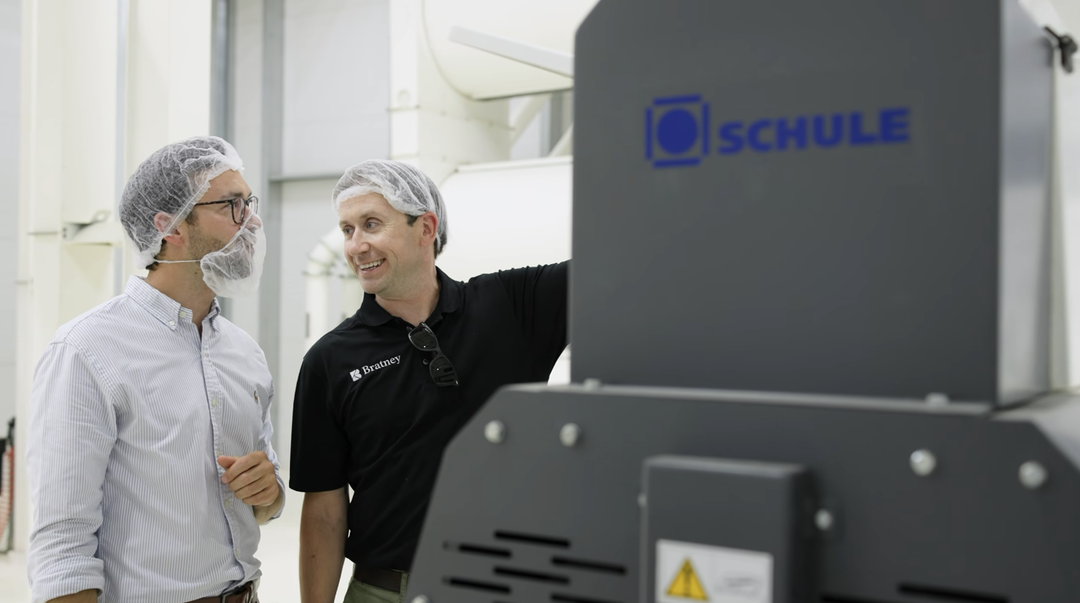 On-site walkthrough of the Schule milling line at Texas Rice Milling