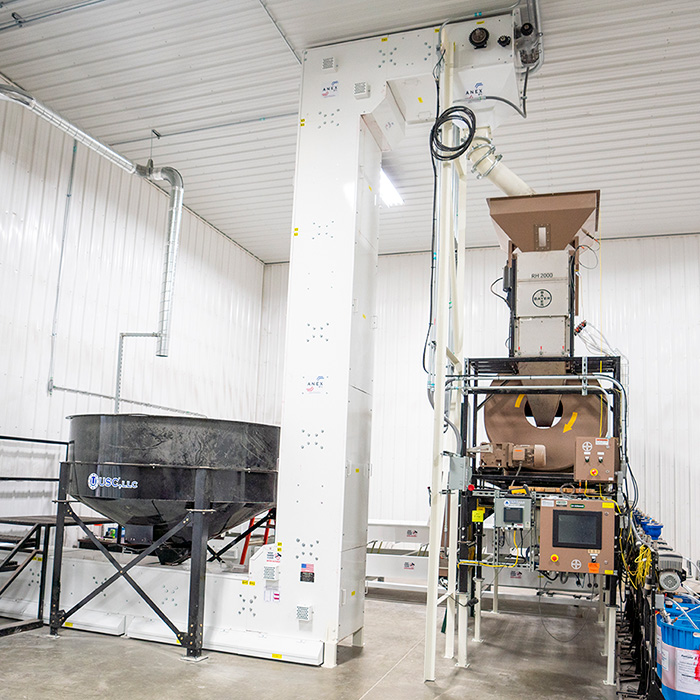 Image of USC seed treating equipment